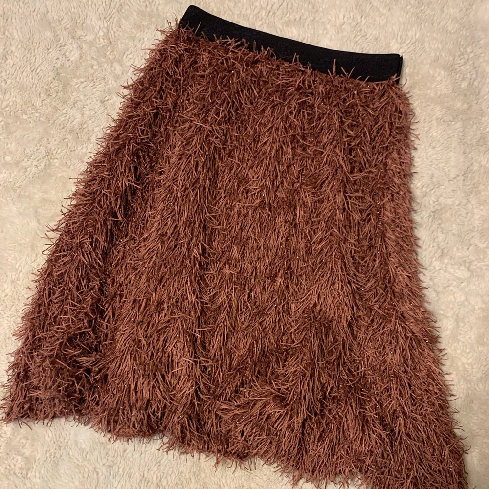 Lularoe XS Pink eyelash skirt NWOT